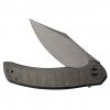 Nóż składany WE Knife Snick WE19022F-5 gray / dark green micarta